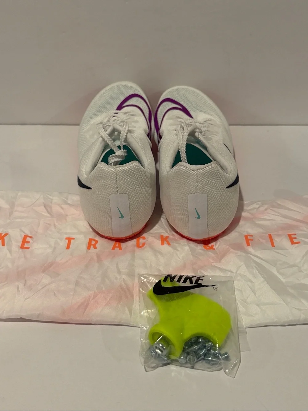 Nike Zoom Ja Fly 4 'White Bright Crimson Obsidian' Sz: 7.5 (DR2741-101)